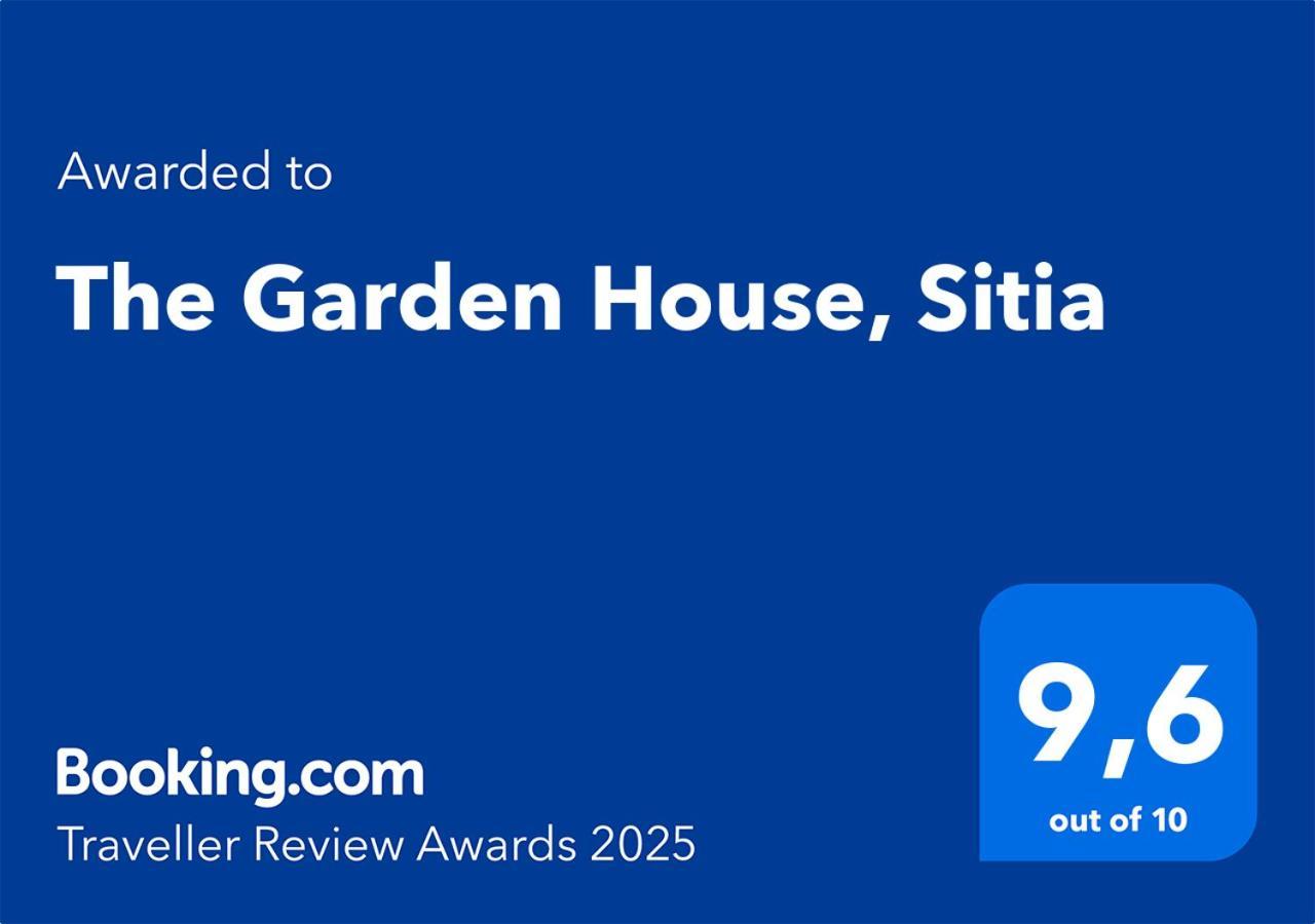 The Garden House, Sitia Apartment ภายนอก รูปภาพ